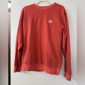 Nike Medium Orange Crewneck